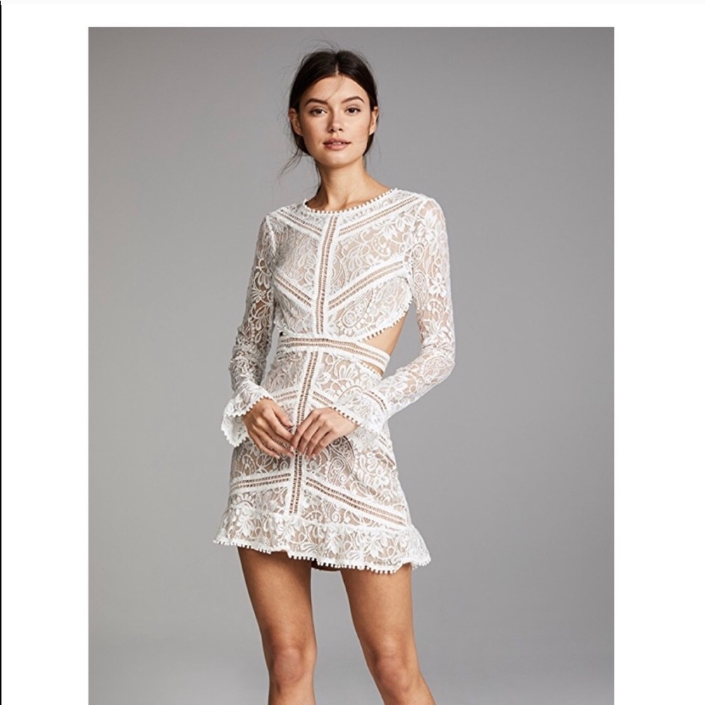 For Love and Lemons Emerie Cutout Dress